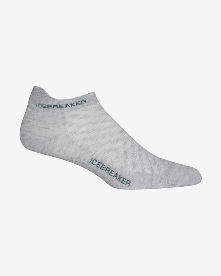 Calcetines Icebreaker Run+ Ultra Light Micro gris verde mujer - #1