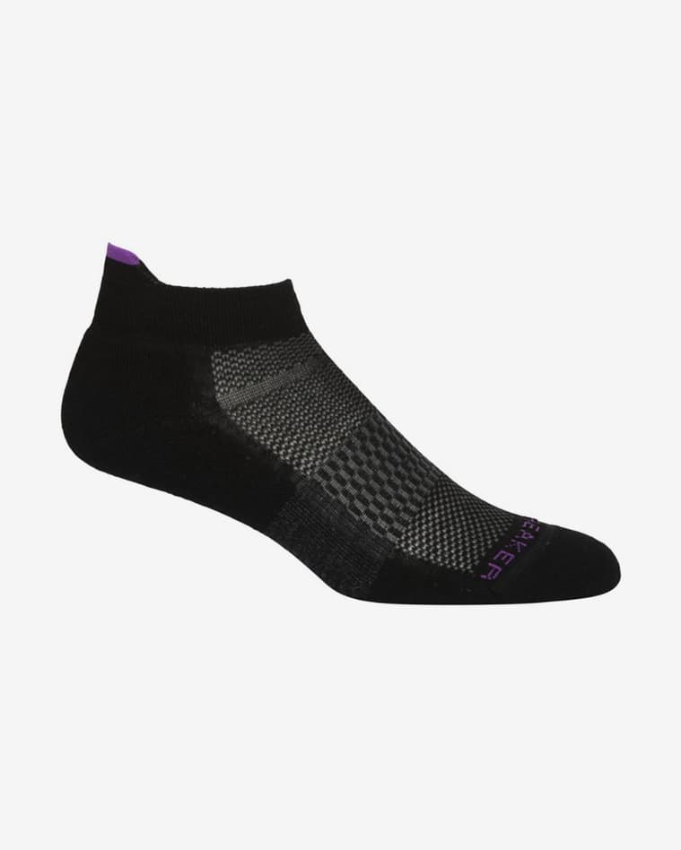 Calcetines Icebreaker Multisport Light Micro negro lila mujer - #1