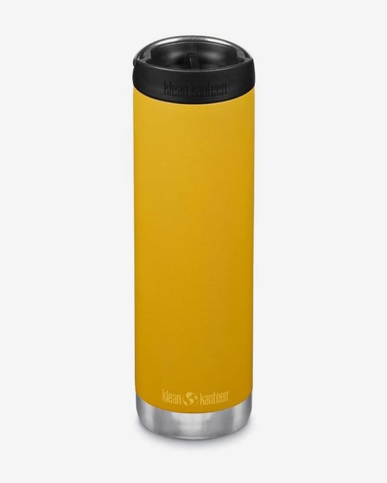 Botella termo Klean Kanteen Insulated TKWide Café Cap 592 ml amarillo - #1