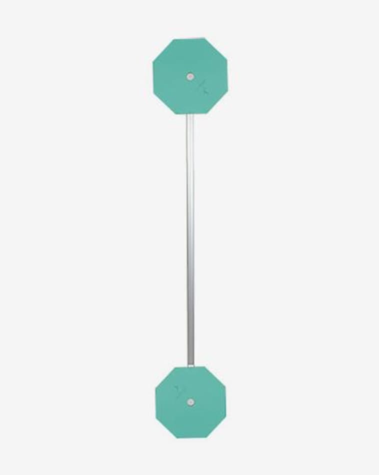 Juego de Halteras Leisis con mango de aluminio verde - #1