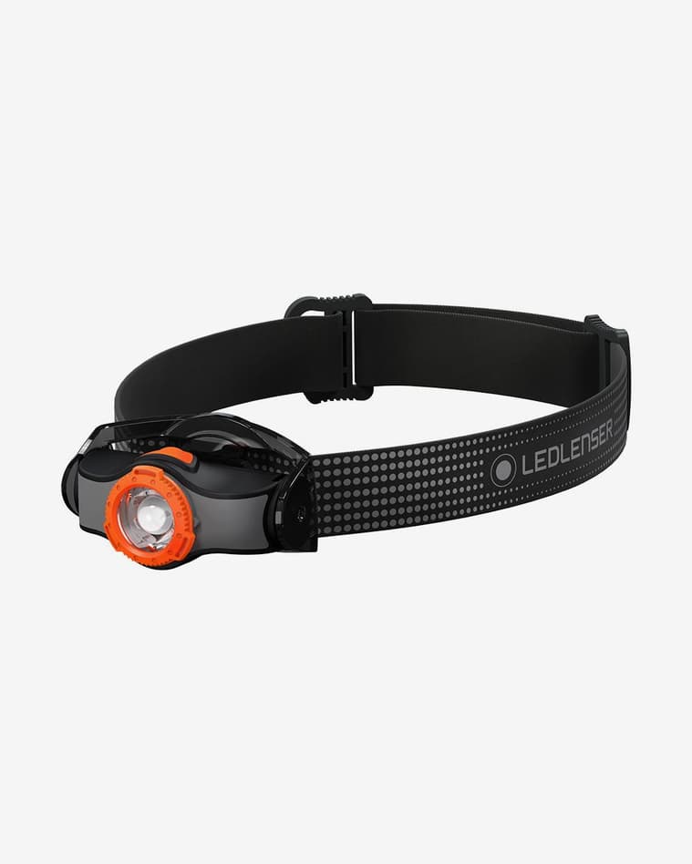 Luz frontal Led Lenser MH3 200 lm negro naranja - #1