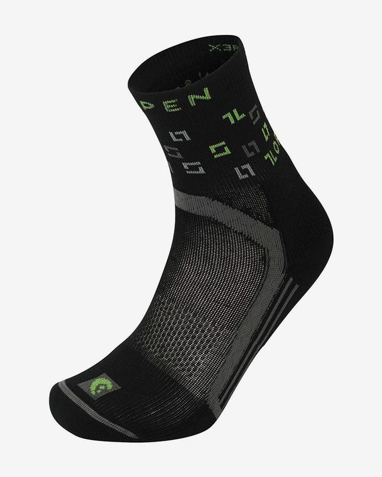 Calcetines Lorpen T3 Running Padded negro gris verde - #1