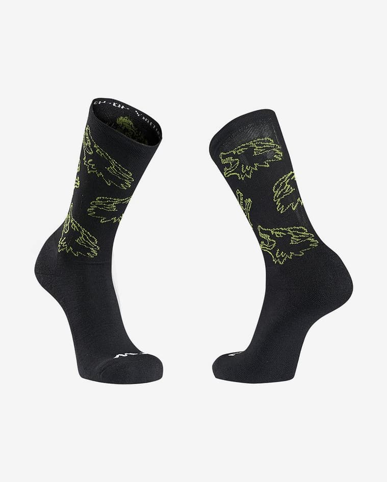 Calcetines Northwave Core negro verde - #1