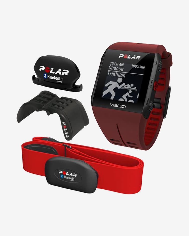 Pulsómetro con GPS Polar V800 Javier Gómez Noya Edición Especial rojo - #1
