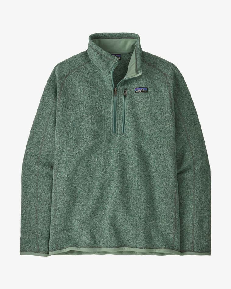 Chaqueta Patagonia Better Sweater 1/4 Zip verde oscuro azulado - #1