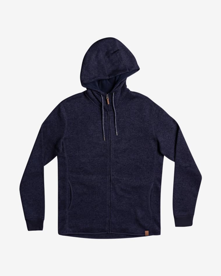 Sudadera con capucha Quiksilver Keller Full Zip azul marino - #1