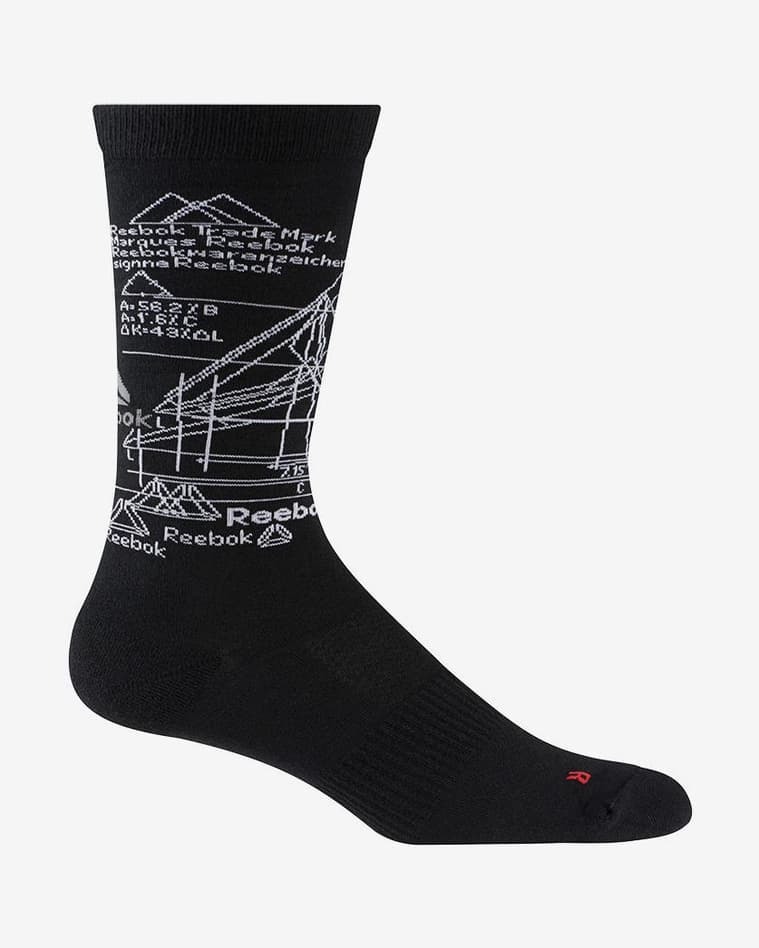 Calcetines Reebok Active Enhanced Engineered Crew negro - #1