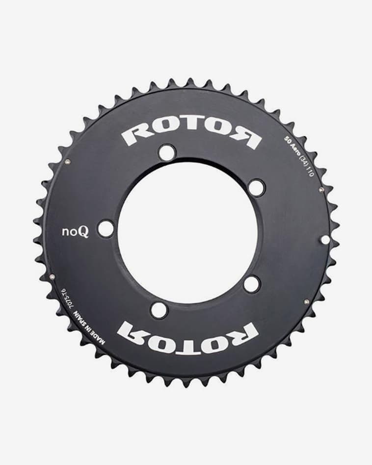 Plato Rotor carretera noQ 50At BCD 110x5 exterior negro - #1