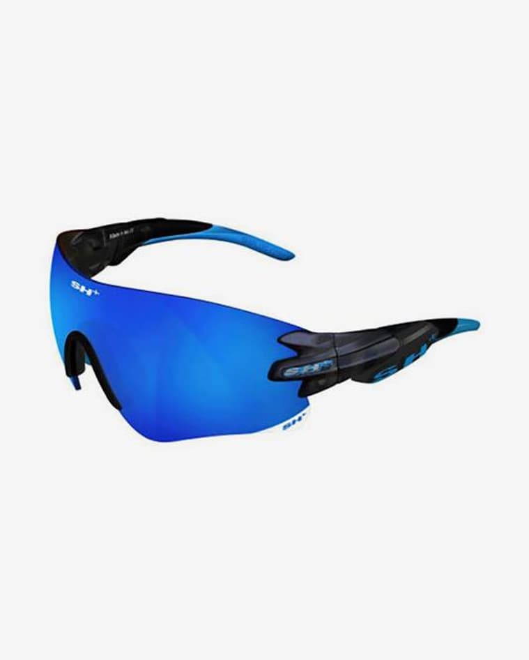 Gafas SH+ RG 5200 negro grafito con lentes espejadas Revo Laser azul - #1