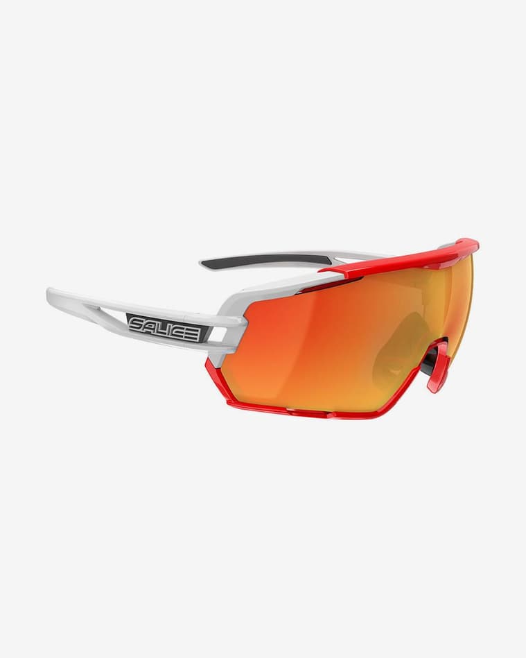 Gafas Salice 020 blanco rojo con lentes RW Red - #1