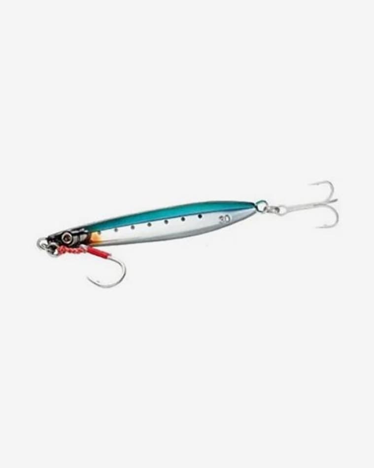 Señuelo artificial Shimano Iwashi Rocket 30 g azul turquesa plateado - #1