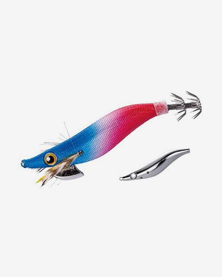 Señuelo artificial Shimano Sephia Clinch Rattle Kaerutobi 10 g azul claro plateado rojo - #1