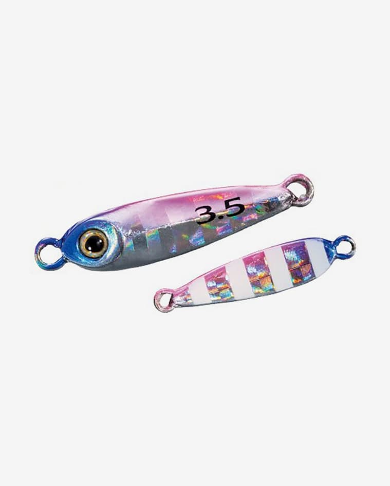 Señuelo artificial Shimano Soare A-Jig 6,5 g rosa azul cebra - #1