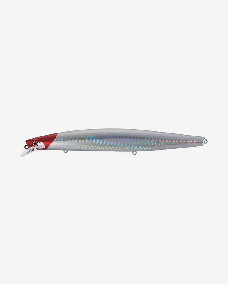 Señuelo artificial Shimano Exsence Silent Assassin 160F 32 g rojo oscuro plateado - #1