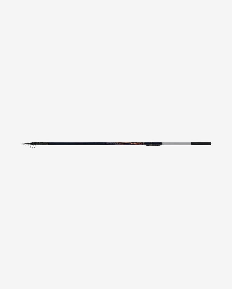 Caña telescopica Shimano Aernos Trout TEGT Li Power 4,10 m 5 - 10 gr negro gris - #1