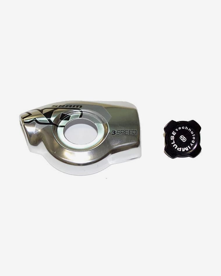 Recambio Tapa Mando SRAM X0 Izquierdo 3V plata modelo 2012 - #1