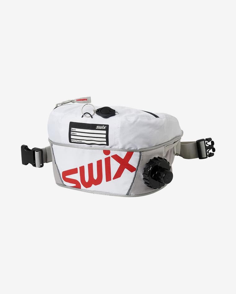 Riñonera hidratación Swix Race X 1L blanco negro rojo - #1