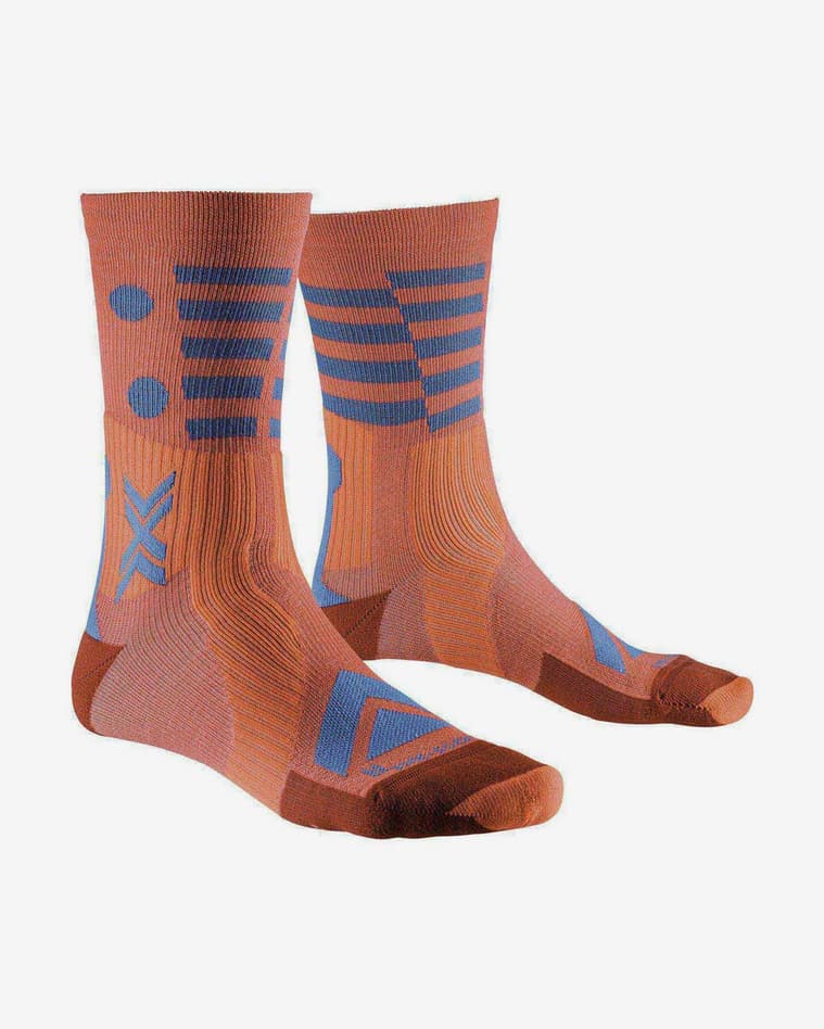Calcetines X-Bionic Gravel Perform Merino Crew naranja - #1