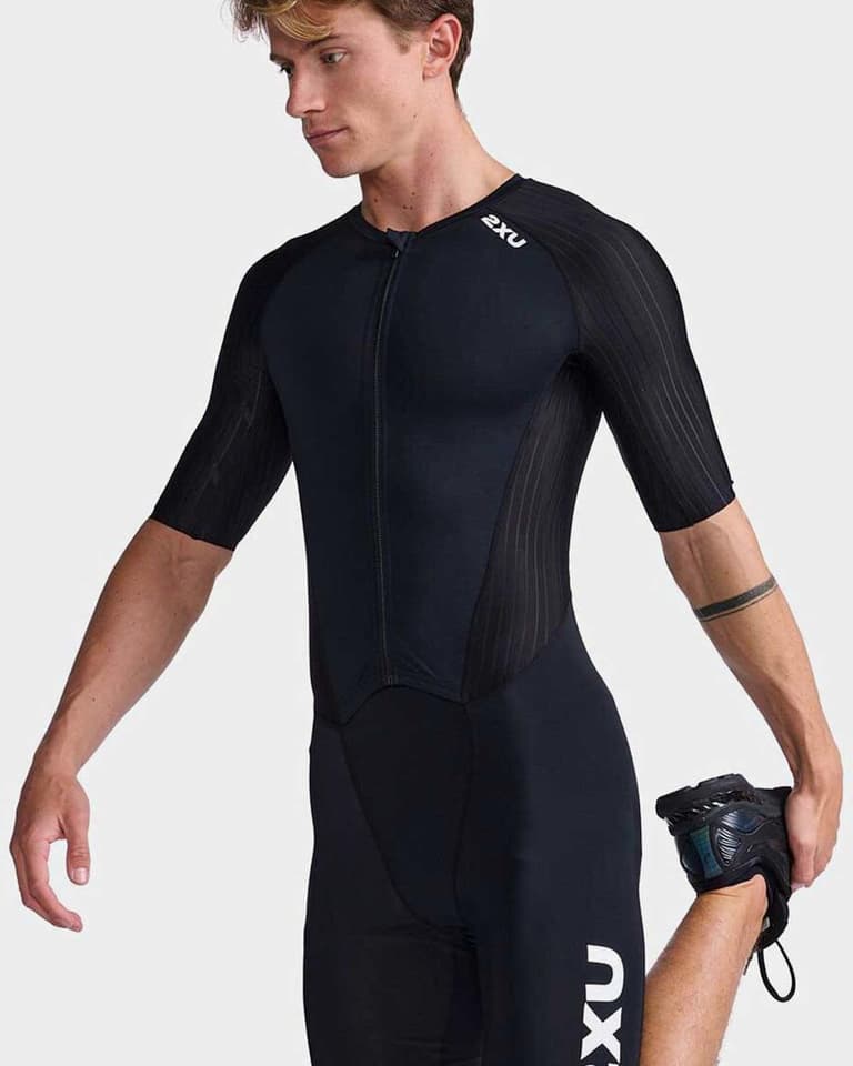 2XU AERO SLEEVED TRISUIT ブラック/ホワイト M 2XU AERO SLEEVED TRISUIT ブラック/ホワイト M Aero Sleeved