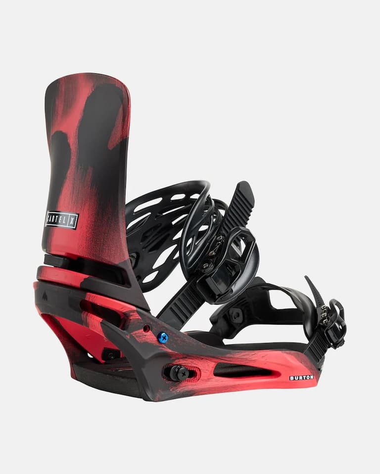 最終価格BURTON CARTEL スノーボードビンディング レッド/ブラック Burton Cartel X Re:Flex Snowboard Bindings | Deporvillage