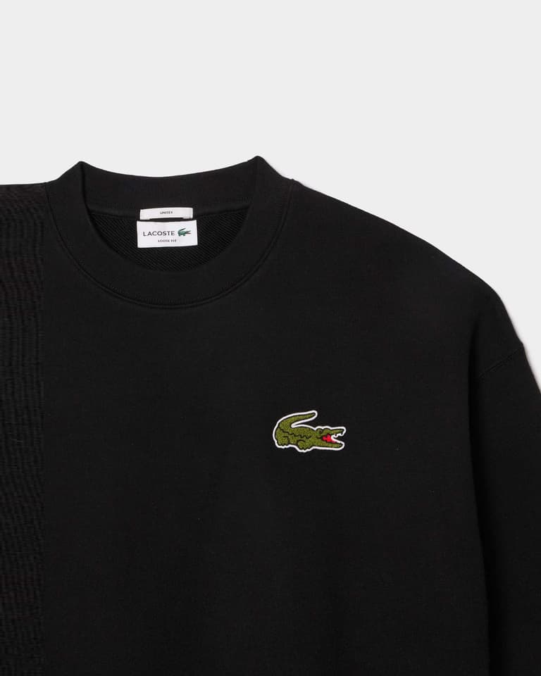 Lacoste Logo Crew Sweatshirt | Deporvillage
