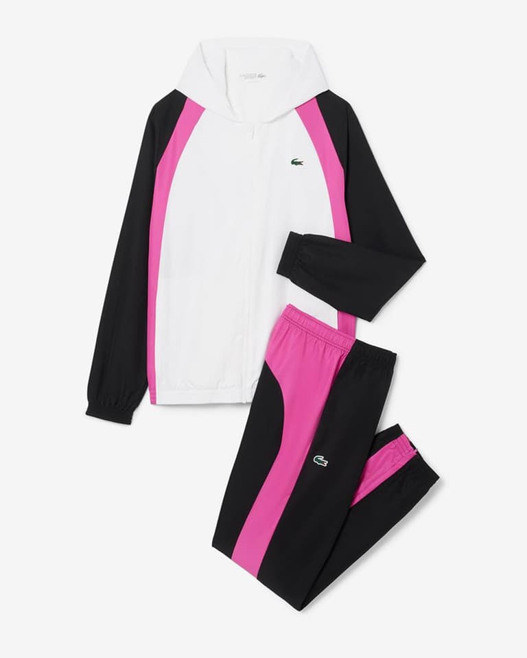 【BAON】[unisex] sporty color matching track over L/S T Lacoste Sport Colorblock Hooded Tracksuit Men | Plutosport