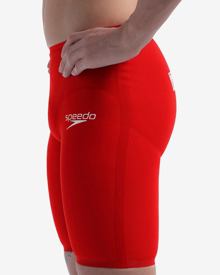 BEAMS　×　Speedo　XL Speedo LZR Racer X High Waisted Jammer - Orange / Black