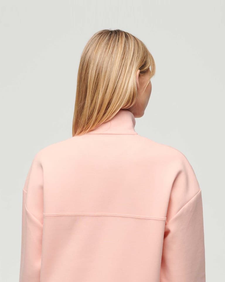 Superdry Sport Tech Half Zip women's sweatshirt. | Deporvillage