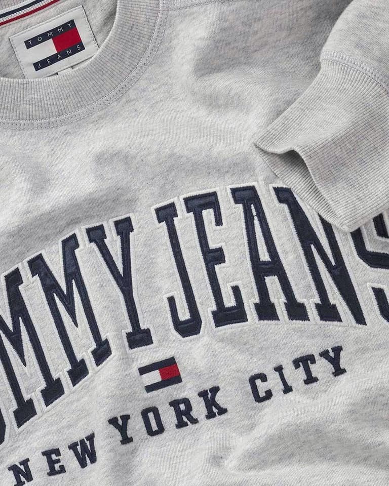 Tommy Jeans RLX Varsity Crew Sweatshirt | Deporvillage