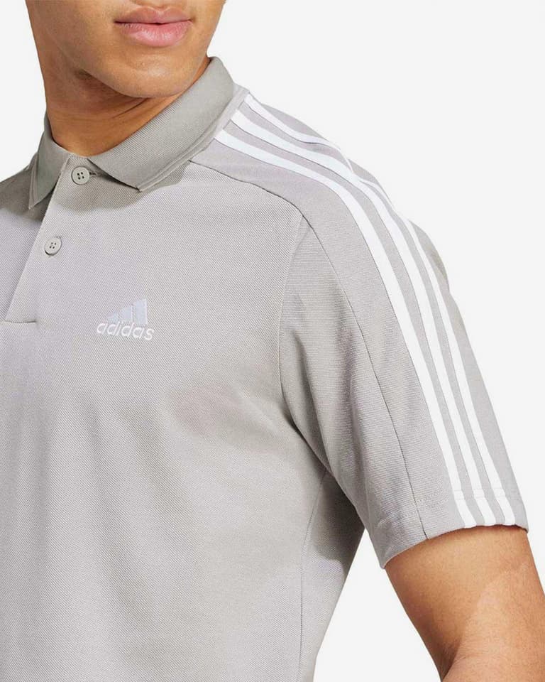 【Adidas コリア】 Essentials Small Logo Pique Polo Shirt Koszulka męska polo Essentials Pique Embroidered Small Logo