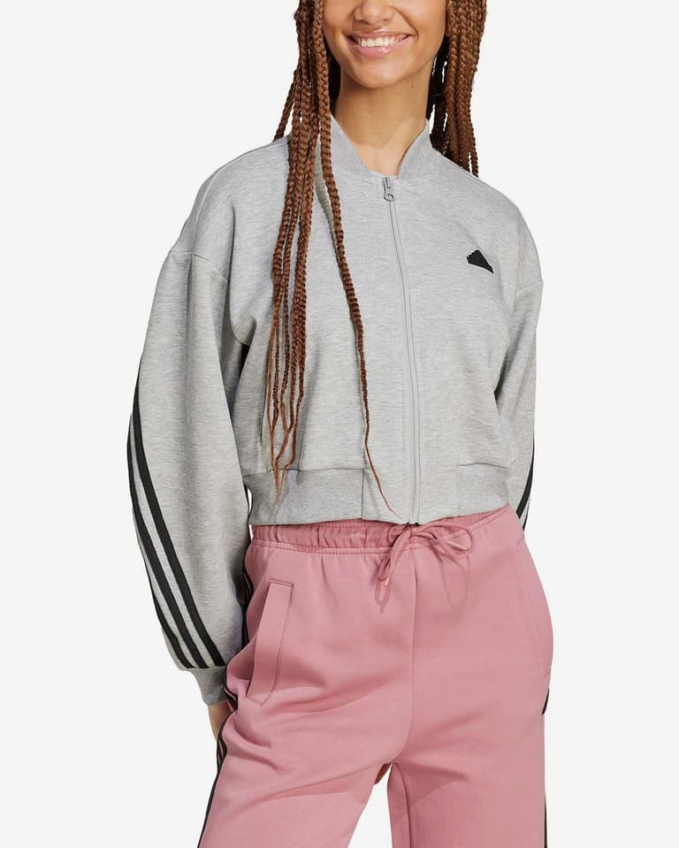 【Adidas コリア】 Future Icons 3-Stripes Bomber Jacket adidas Future Icons 3 Stripes bomber jacket Black | Dressinn
