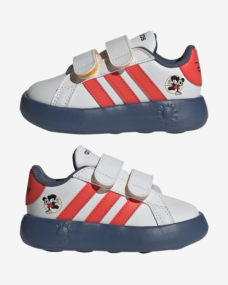 mickey adidas Junior Pre-School Tensaur Mickey Mouse White/Green