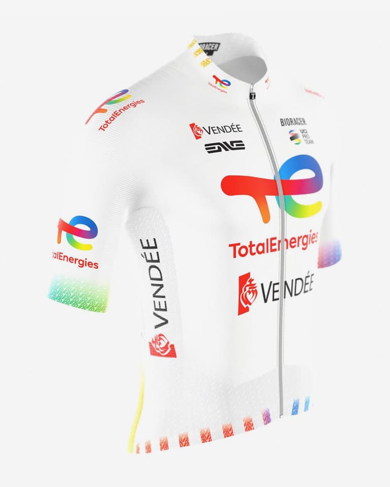 TotalEnergies サイクルジャージ Mサイズ SALE20%OFF】TotalEnergiesサガンレプリカジャージ！ Mサイズ上下