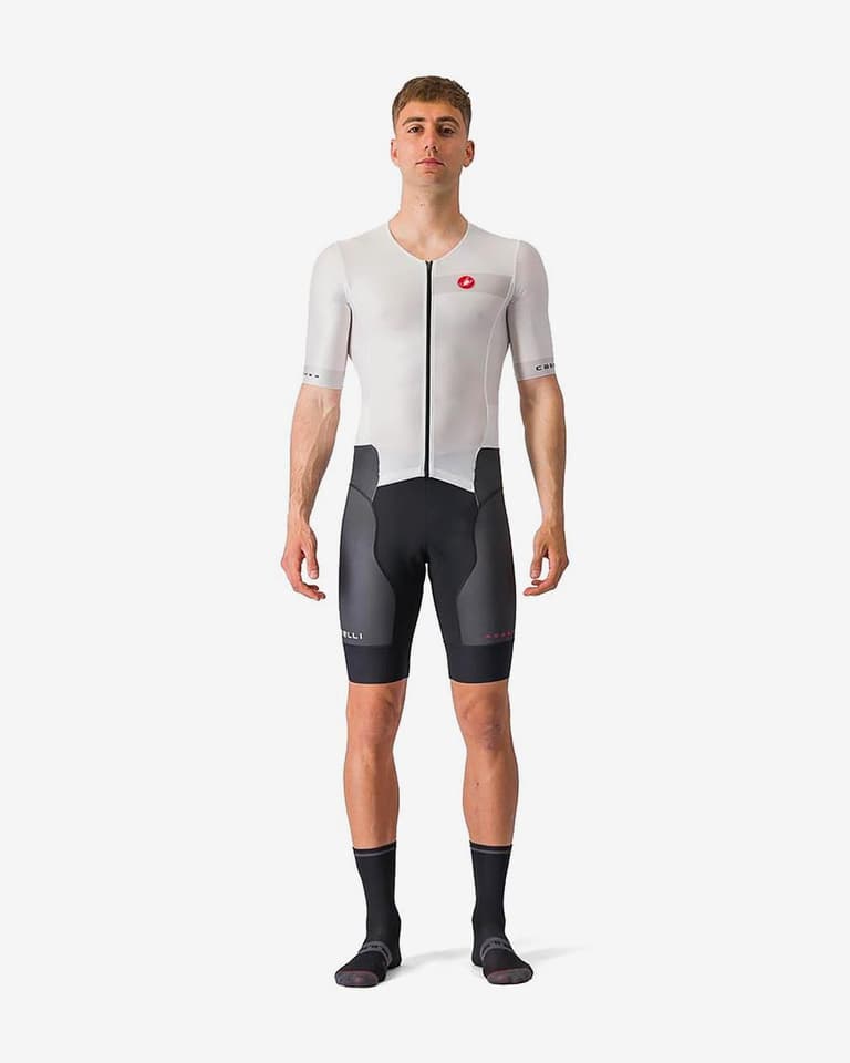 Castelli Women Cycling Jersey Cervelo Black Rosso Corsa Sz L