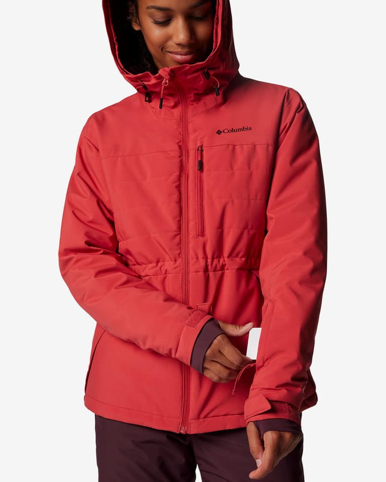 ジャケット・アウター Columbia Puff Jacket Red Columbia Puffect Ii Hooded Jacket Red Down & Puffer Jackets