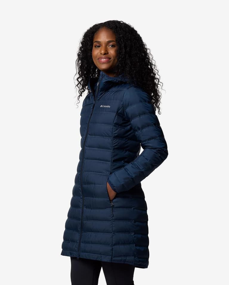 Columbia Lake 22 II Down Long Women's Hooded Jacket | Deporvillage