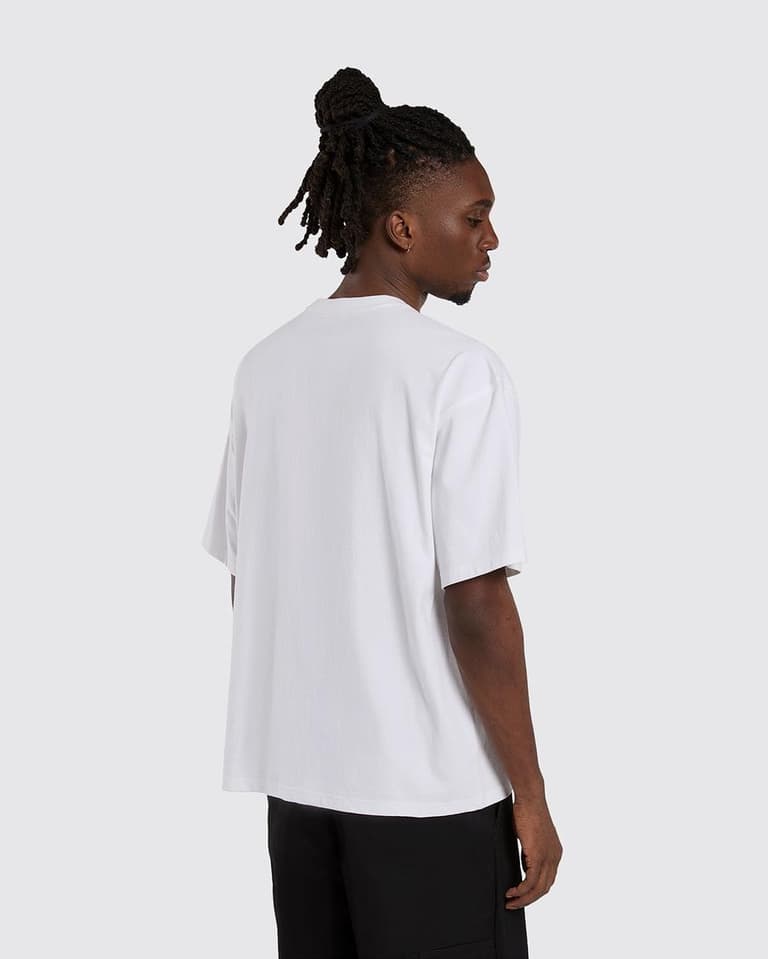 【Dickies x Darkr8m Studio】 Short Sleeve T-Shirt White Dickies Laundry short sleeve T-shirt | Deporvillage