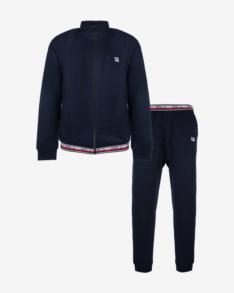 Fila Small Logo Full Zip Tracksuit Set | Deporvillage