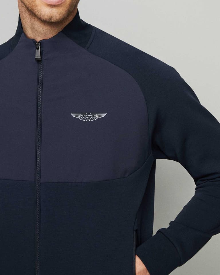 AMR Aston Martin ジャケット ネイビー Hackett Black AMR Astro Pacer Jacket | Jules B