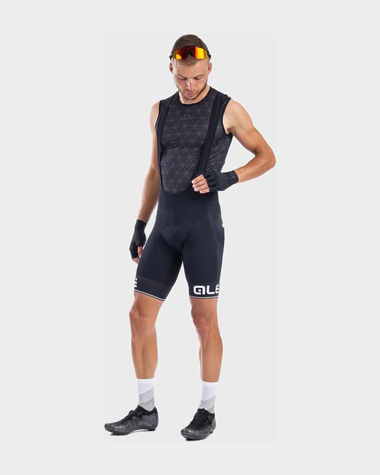 ale（アレ）CORSA BIBSHORTS （コルサビブショーツ）NERO-BLACK
