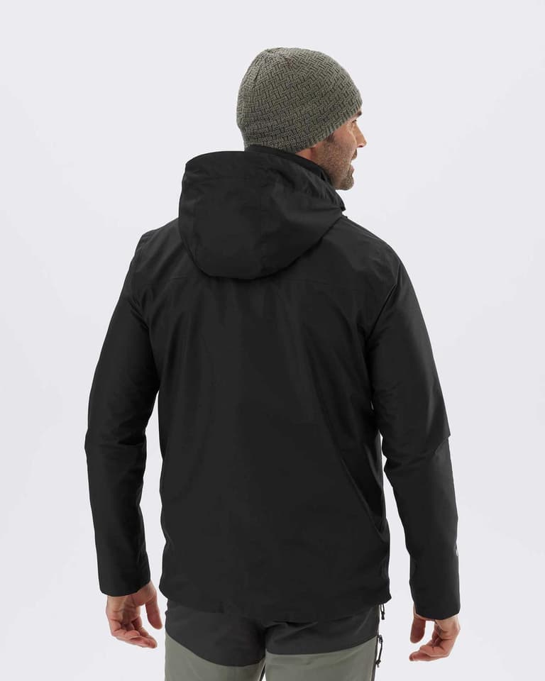 Lafuma ラフマ GORE-TEX ナイロンジャケット フード付き黒ブラック XXL Lafuma Jaipur GORE-TEX 3in1 Hooded Jacket | Deporvillage