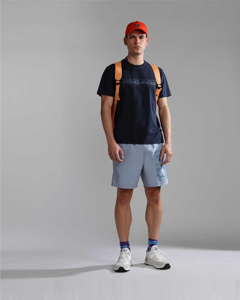 Napapijri Santiago Short Sleeve T-Shirt | Deporvillage