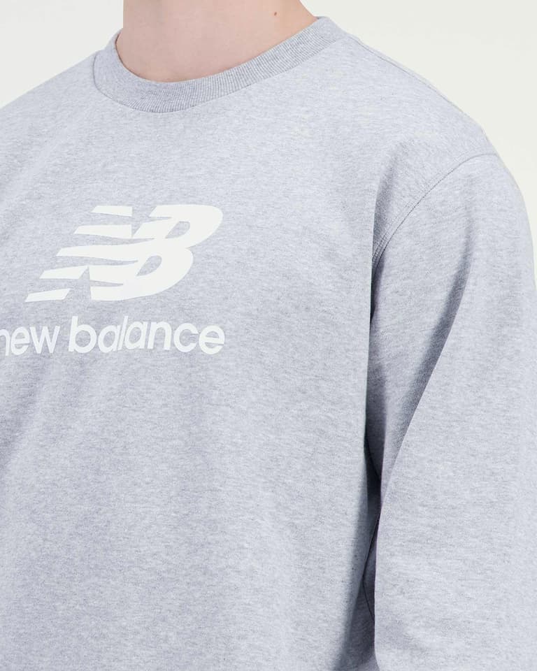 Sweatshirt New Balance Essentials Stacked Logo French Terry