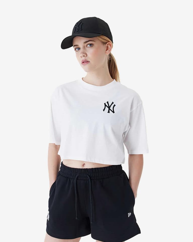 New Era MLB Le Crop short sleeve women's t-shirt. | Deporvillage New Era MLB Le Crop short sleeve women's t-shirt. | Deporvillage