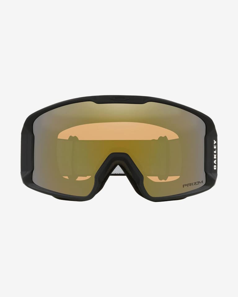 Oakley Line Miner M Matte Black Goggles with Prizm Snow Sage Gold