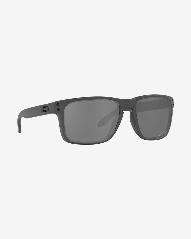 Oakley Holbrook XL Steel Glasses with Prizm Black Polarized Lenses
