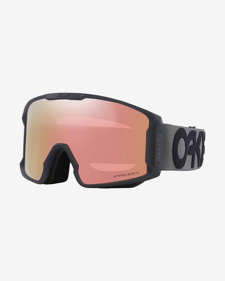 OAKLEY LINE MINER Ｌ　PRIZM ROSE GOLD GBL Oakley Line Miner L Goggles Matte Black with Prizm Rose Gold