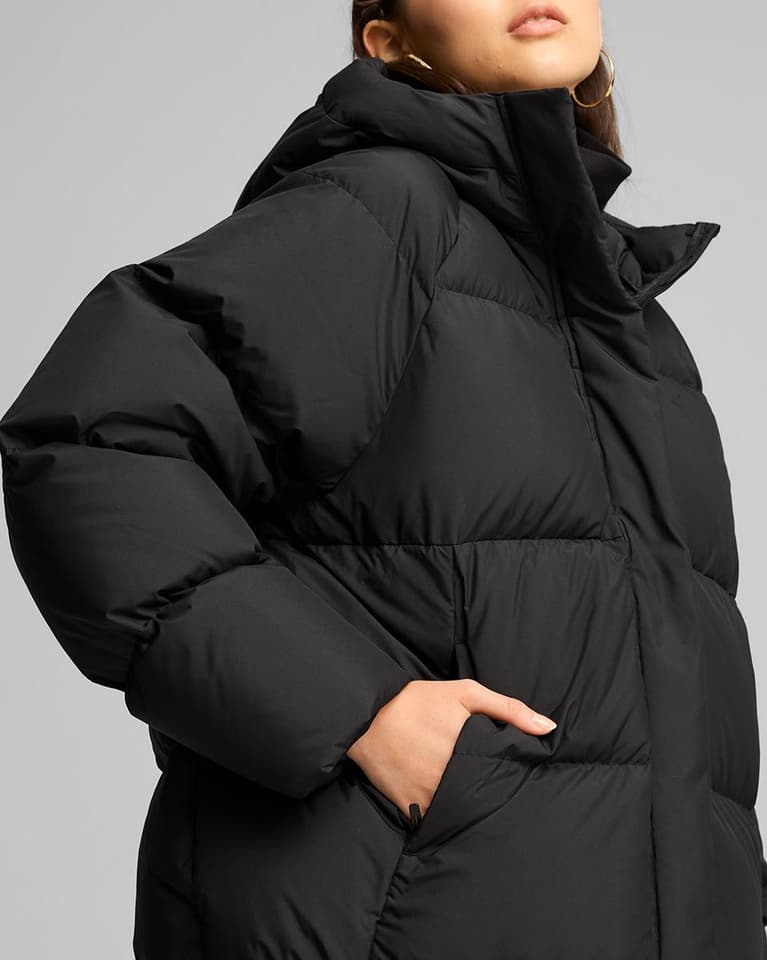 Kurtka z kapturem Puma Down Puffer damska | Deporvillage