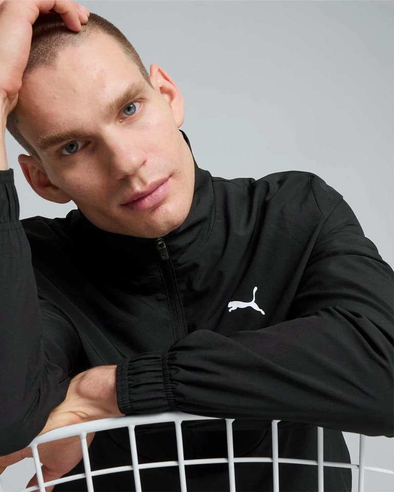Puma Woven Half Zip Tracksuit | Deporvillage
