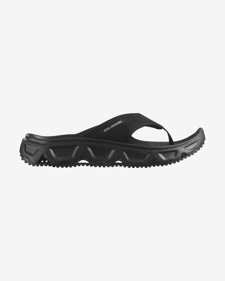 SALOMON REELAX BREAK 6.0 ブラック　25cm Mens flip flops Salomon REELAX BREAK 6.0 black | AD Sport.store